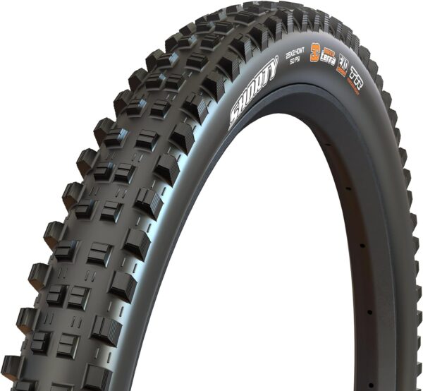 Maxxis Shorty - 3C MaxxTerra - 27.5, 29WT - EXO Protection Casing, E25 Ebike Rating, Tubeless | Mid-Spike for Deep Dust Or Wet Trail Conditions