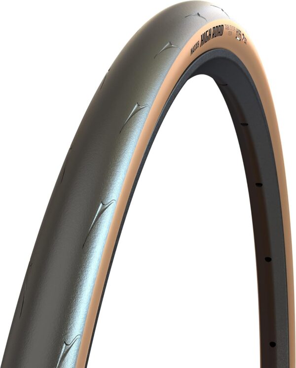 Maxxis High Road 700 x 25 Clincher Fold TPI 115 Black/Tan Reflective Road Tire