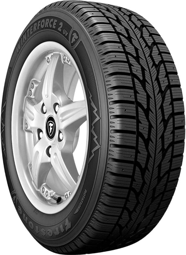 Firestone Winterforce 2 UV Studdable Winter/Snow Tire 215/60R17 96 S