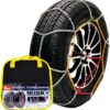 Sumex Classic Snow Chains Premium Alloy-Steel Made Husky HUSA100 Premium Winter Systems Classic 100; 9 mm