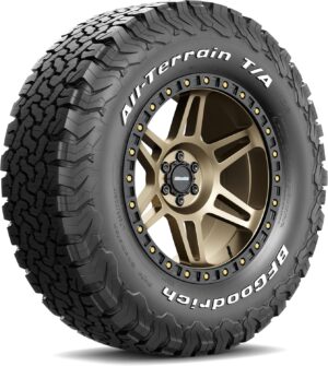 BFGoodrich All Terrain T/A KO2 Radial Car Tire for Light Trucks, SUVs, and Crossovers, LT245/75R16/E 120/116S