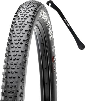 Maxxis Rekon Race Mountain Bike Tire - 27.5" & 29" - Bundle with Cycle Crew Tire Lever