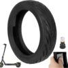 ulip 1 x Tubeless Tyre 60/65-6.9 with Valve with Built-in Live Adhesive Repairable for Segway Ninebot Max G2 10 Inch Scooter Non-Slip Self-Repair Tyre