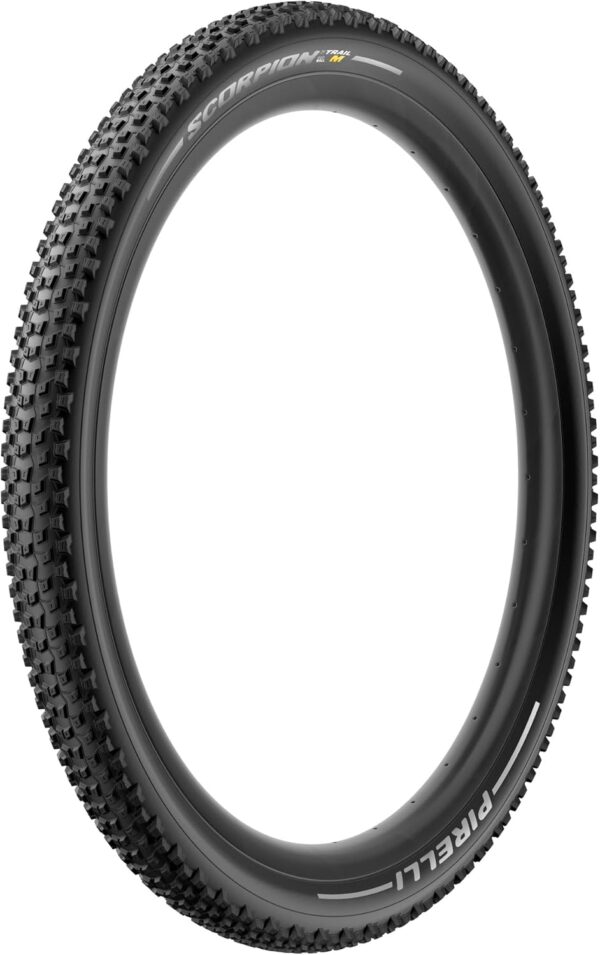 Pirelli Scorpion Trail M Mountain Bike Tire, Mixed Trails MTB, Tubeless Ready Clincher TLR, Advanced Off-Road Rubber + Enhanced ProWall MTB Casing, (1) Tire/Black / 29" Sizes