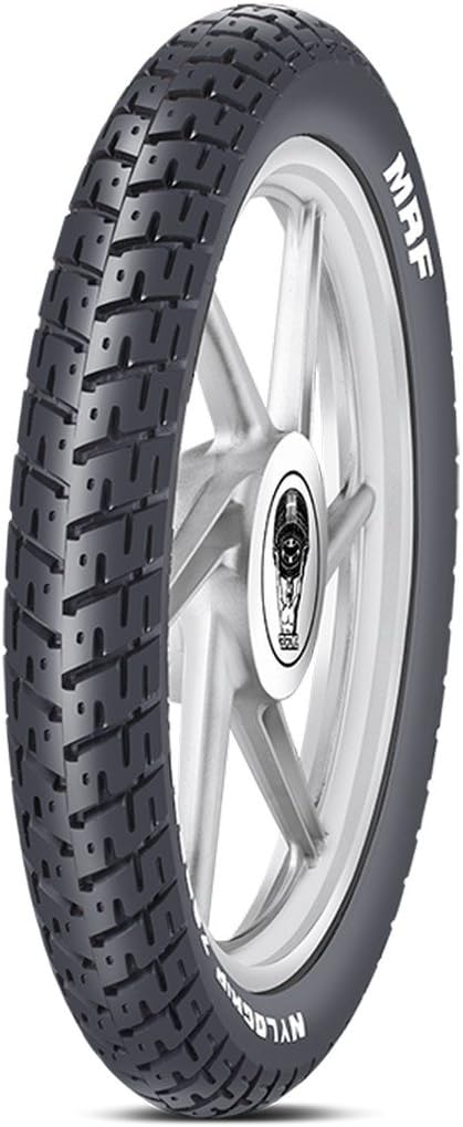 MRF NGP Nylogrip TT PLUS 2.50-16 41L Tubeless Scooter Tyre, Front