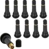 TR413 Tyre Valve Black Rubber Valve Car Tyre Car Valve Snap-in Tyre Valve Pack of 10