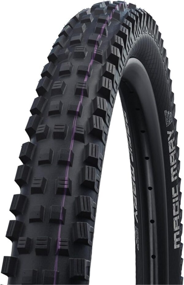 Schwalbe Unisex - Adult Magic Mary Super Trail Faltb.TLEasy 27.5 x 2.4 Bicycle Tyre, Black, 62-584