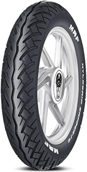 MRF Nylogrip Zapper FG 110/70-11 54S Tubeless Scooter Tyre, Front (MRF014)