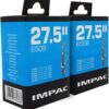 Impac 2pk Cycle Tubes 27.5" (650b) Presta Valve 27.5 x 1.50-2.35/40-584 - 60-584 for Mountain bikes