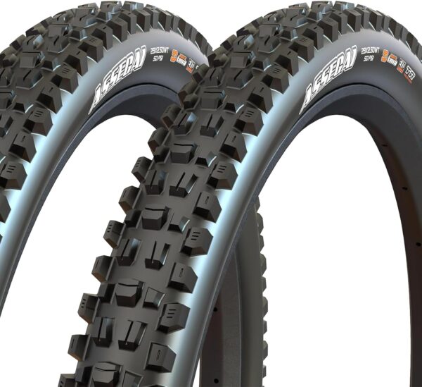 Maxxis Assegai M356RU MTB Folding Tire TR EXO 3C MaxxTerra 27.5 x 2.5 Tyre, Black, 2 Tyres, MX2130