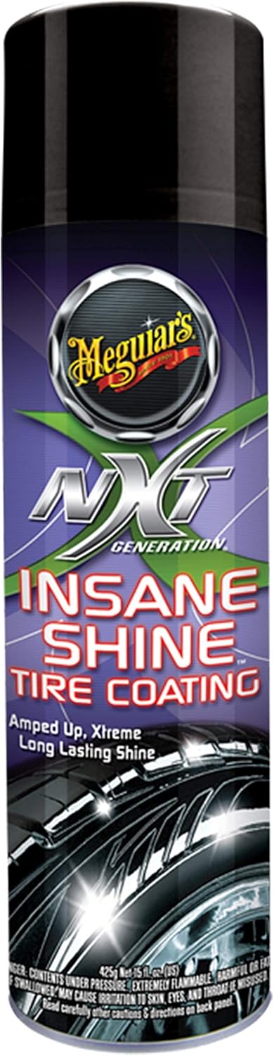 Meguiar's Next Insane Shine Car Tire Coating, 15 Oz