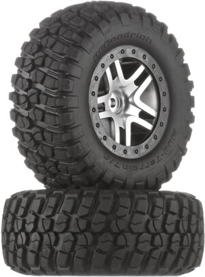 Traxxas 6873 BF Goodrich Mud Terrain T/A KM2 Tires Pre-Glued