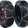 Kippen 1168CX KNS 60 Pair of Snow Chains with Diamond Links 9 mm