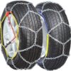 BGSFF Snow Chains For Cars,Winter Snow Chains For Car Wheel Tyre's Tire Traction Chain Car Off-road Van SUV Car Anti-skid Emergency Snow Tyre Chains,195/60 R15