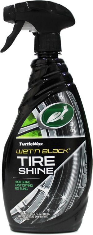 Turtle Wax Wet'N Black Ultra Wet Tire Shine - 23 Oz., T217Ra