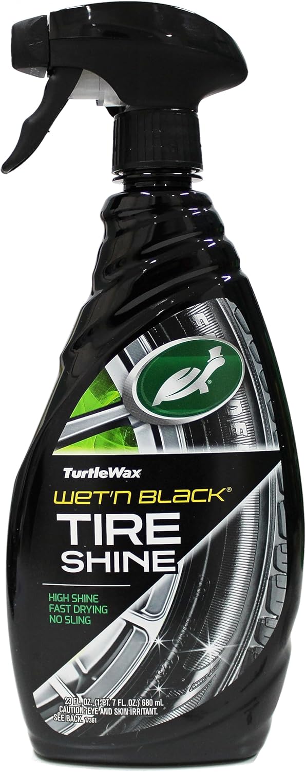 Turtle Wax Wet'N Black Ultra Wet Tire Shine - 23 Oz., T217Ra