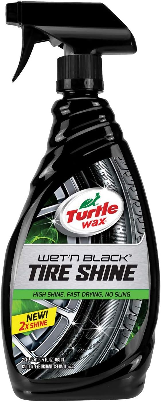 Turtle Wax T-217 Wet’N Black Ultra Wet Tire Shine Spray