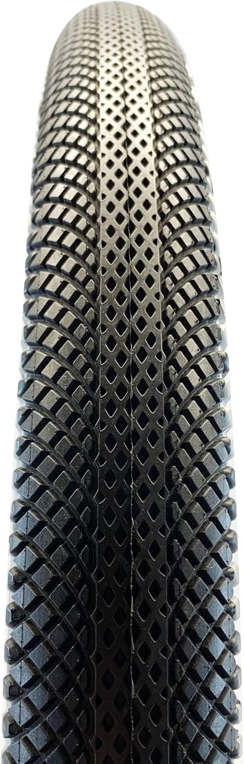 Eastern Growler Tyre 26 x 2.125 (Black/Silver/Yellow) - Multi-Surface, Ideal for Cruisers, Street, E-Bikes, Folding Bikes