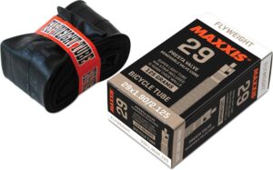 Maxxis Flyweight Tube 26x1.90/2.125 Presta 60mm - Black, 26 x 1.90/2.125 inches