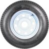 eCustomrim Eco Trailer Tyre & Rim ST175/80D13 33cm Load C 5 Lug White Spoke 58848