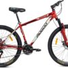 Mogoo Boxter Aluminum Alloy Mountain Bike Kenda 27.5 Inch, 21-Speed Shimano Drivetrain, Bicycle Adult, Mechanical Disc Brakes, Adjustable Seat, 21-Gear, Suspension MTB Cycle for Men and Women