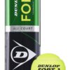 DUNLOP Tennis Ball Fort All Court TS - for Clay, Hard Court and Grass