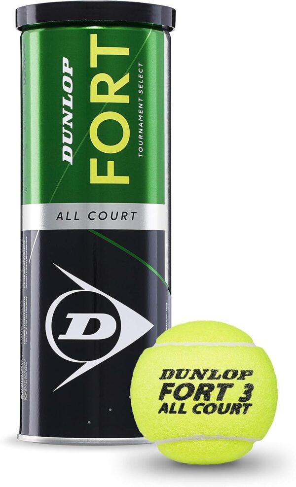 DUNLOP Tennis Ball Fort All Court TS - for Clay, Hard Court and Grass