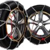 BGSFF Snow Chains,Winter Snow Chains For Car Wheel Tires,Traction Tire Chain Emergency Anti-skid Chain Car Accessories For Off-road Van SUV,195/65 R15