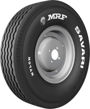 MRF Savari 4.00-8 76N AUTO Tube Tyre (6PLY) |Rim - 10 inches| | Section width - 4 inches