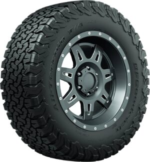 BFGoodrich All Terrain T/A KO2 Radial Car Tire for Light Trucks, SUVs, and Crossovers, 33x12.50R17/E 120S