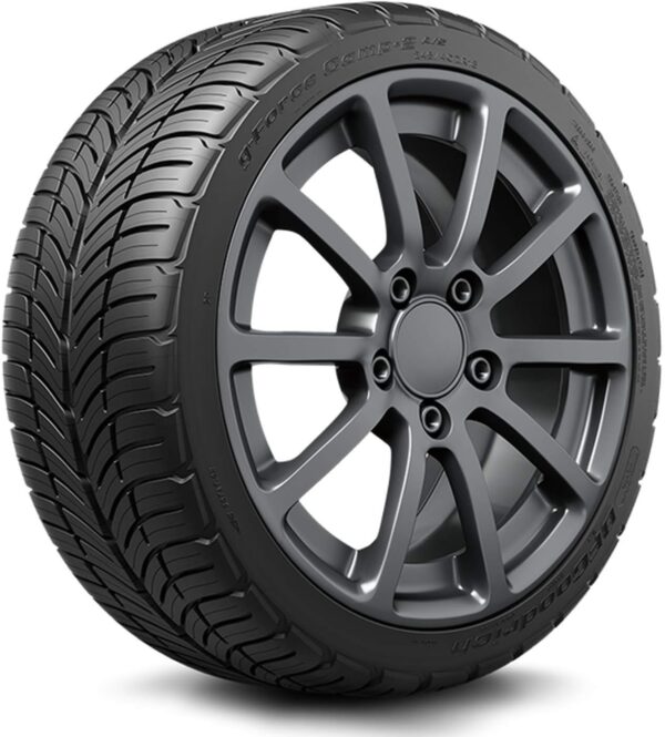 BFGoodrich G-Force Comp-2 A/S Plus All-Season Radial Car Tire for Ultra-High Performance, 245/40ZR19/XL 98Y