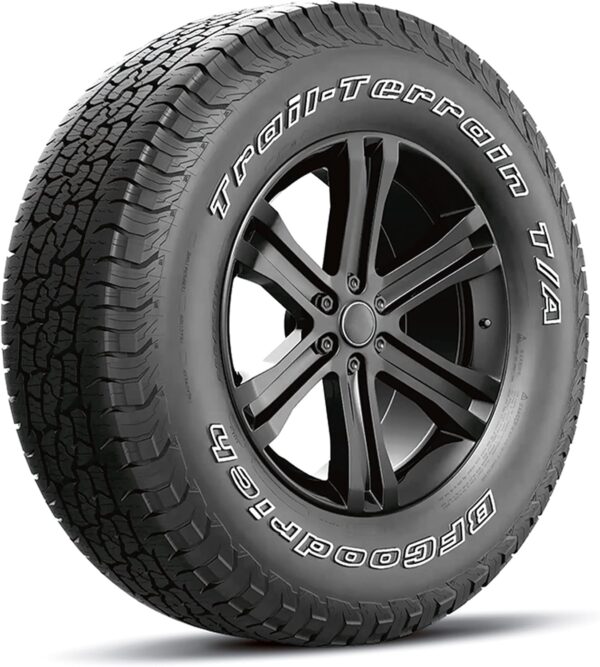 BFGoodrich Trail-Terrain T/A On and Off-Road Tire for Light Trucks, SUVs, and Crossovers, 255/55R19/XL 111H