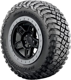 BFGoodrich Mud Terrain T/A KM3 Radial Car Tire for Light Trucks, SUVs, and Crossovers, LT285/70R18/E 127/124Q 127Q