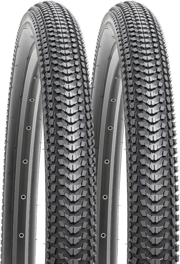 YUNSCM 2-PCS 29" Bike Tires 29x2.25 Compatible with Mountain/Off Road Bike 29x2.20 29x2.25 29x2.30 Bicycle Tires and Tubes (P-1277)