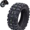 JQCHY Electric Scooter Tires, 11-Inch All-Terrain Tires, 90/65-6.5 Snow Tires, Non-Slip And Wear-Resistant, Suitable for Electric Vehicle Tire Replacement