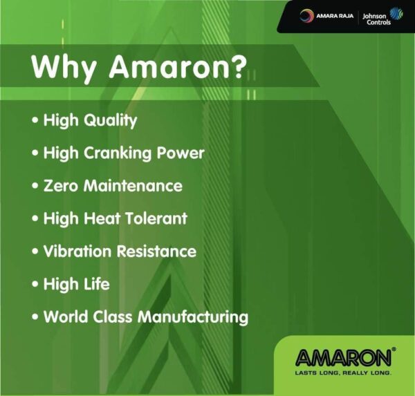 Amaron Maintenance Free Car Battery 12V 45AH DIN45