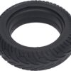 Cryfokt 10 Inch Tire, Grooved Excellent Traction 10 X 3.0 Scooter Tire PU Tubeless Tire for Electric Scooter, and Comfortable Tires on Tire Replacement