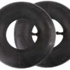 CHJIEJIE Bestlymood 2-Piece Inner Tube Tyre 4.10/3.50-4 Inch for Sack Truck, Hand Cart, Garden Cart, Lawn Mower, Replacement Tube 4.10-4