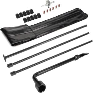 Dr.Roc Compatible with Spare Tire Tool Kit with Bag 2005-2019 Nissan Frontier Titan Pathfinder 2005-2015 Amanda Xterra and Infiniti 2013-2020 Select Models