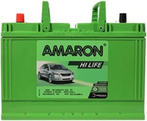 Amaron 105D31L 80Ah Maintenance Free Car Battery, By-105D31Lmf-Amr, 105D31L 80Ah Battery