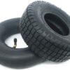 JQCHY Electric Scooter Tires, 9 Inch 9x3.50-4 Non-slip Wear-resistant and Explosion-proof Solid Tires, Suitable for Elderly Scooters, Electric Tricycle Tire Accessories,Inflatable