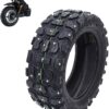 Electric scooter tires, 11-Inch All-Terrain Tires, 90/65-6.5 Snow Tires, Non-Slip And Wear-Resistant, Suitable for Electric Vehicle Tire Replacement