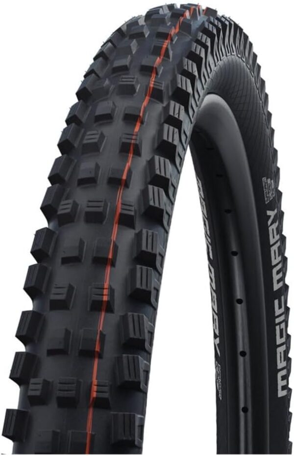 Schwalbe Unisex's Magic Mary Evo, Super Trail, TLE Tyres, Black, 57-622, 1402993409