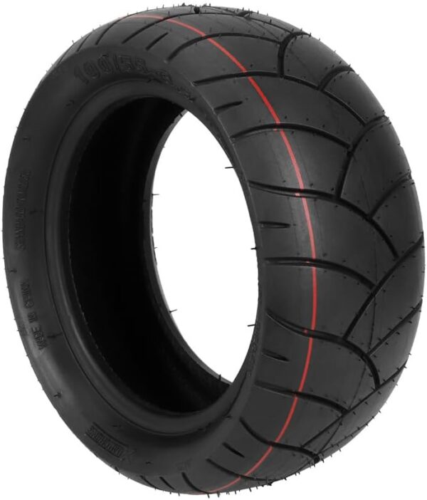 Hapihom Electric Scooter Tyres, 11 Inch Solid Rubber Tyres, 100/55-6.5 Explosion-proof Thick Tyre for Electric Scooter, Wear-resistant Electric Scooter Tyre, Compatible with 90/65-6.5 Electric Scooter