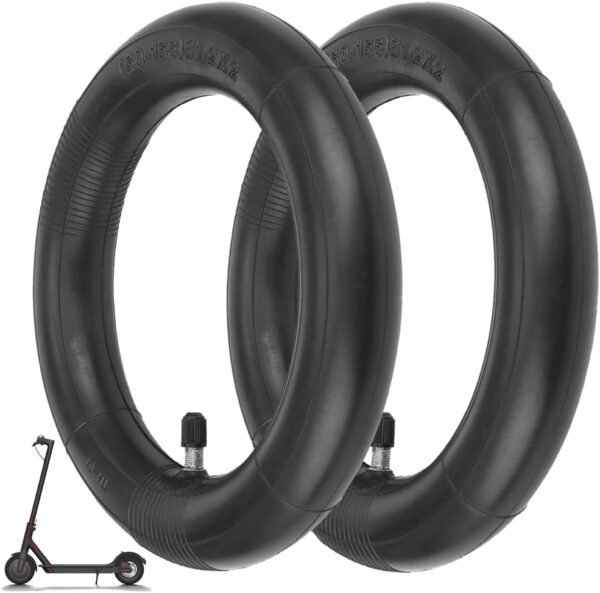 VOLOHAS 8 1/2x2 Inner Tubes for Xiaomi M365/Pro/Mi 3/Gotrax GXL/V2/XR/Hiboy S2 Pro/soflow Electric Scooter, Front/Rear Scooter Wheels Replacement Tire Double Thickness Accessory