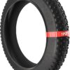 1PZ T20-X01 20 x 4.0 Fat Tire, Folding Mountain Bike Tires, Replacement MTB Tires for On or Off Road Use