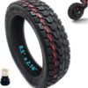 YIMICO 50/75-6.1 Tubeless Tire FOR ALL XIAOMI SCOOTER Series Off-Road Vacuum Tire Electric Scooter Thickened Explosion-Proof Tire with Nozzle