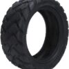 Keenso Scooter Vacuum Tire, 80/60‑6 Vacuum Tubeless Tire Electric Scooter Rubber Tire Replacement for Go Karts, Atvs, Quad, off Road Scooters