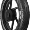 Ceat Zoom 100/90-17 55P Tubeless Bike Tyre, Rear (101683 )