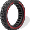 Scooter Tyres 8.5 Inch Scooter Off-Road Tyres, Scooter Solid Rubber Tyres 8 1/2, Scooter All-Terrain Tyres for Xiaomi M365 1S 4 Lite, Scooter Solid Rubber Tyres Non-Slip Tubeless Replacement Tyres